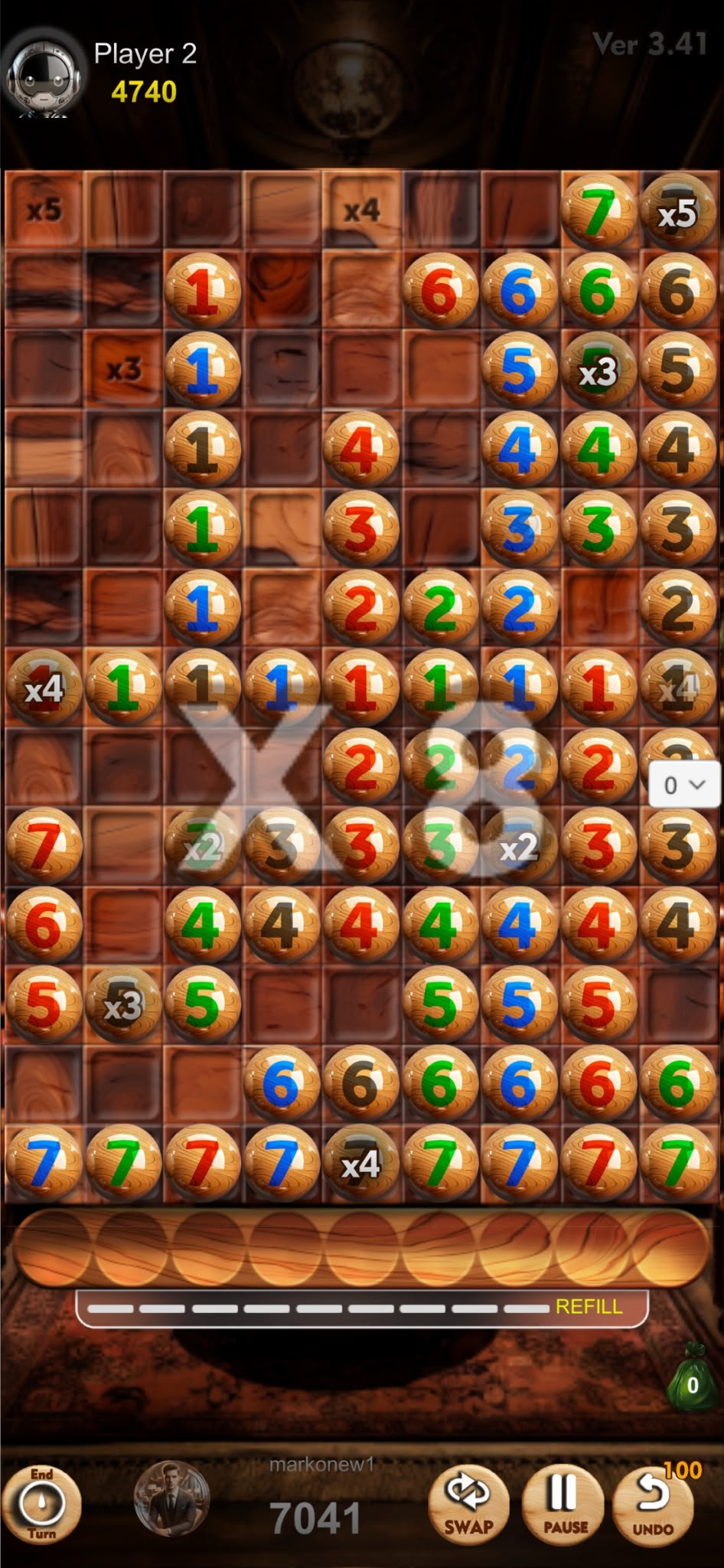 CrossRummy multiplier play